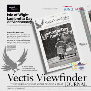 Isle of Wight Lambretta Day 25th Anniversary Vectis Viewfinder Journal cover
